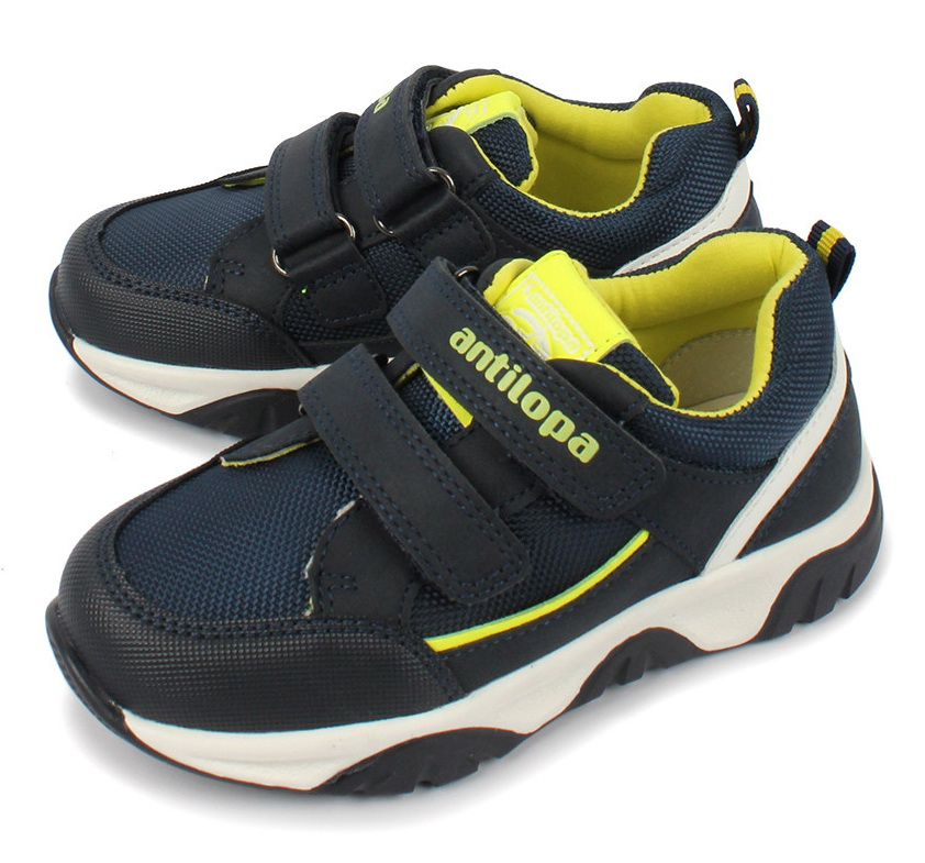 AL 9783 Син 26-1,27-1,28-1,29-1,30-1,31-1 Antilopa П/ботинки Актив.отдых Кроссовки Иск.мат, Текстиль, полим.мат В/О Муж
