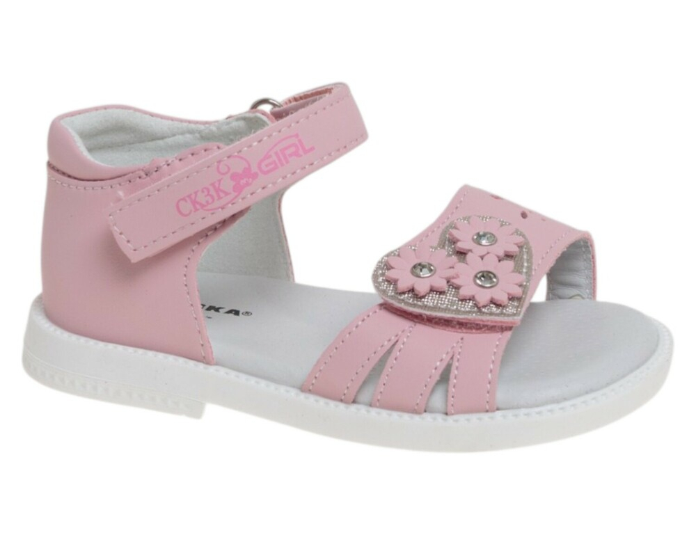 R822210156P Роз 22-2,23-2,24-2,25-2,26-2 Сказка Туфли Повсед Сандалеты Иск.мат, Иск.кожа Лето жен