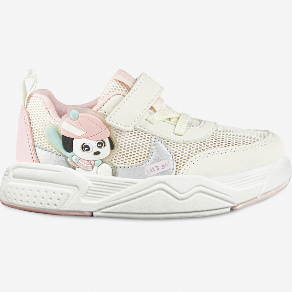 71562н-1 белый-розовый 23-1,24-1,25-1,26-1,27-1 Kapika П/ботинки Актив.отдых Кроссовки Иск.мат, Текстиль, ЭВА/ТЭП В/О жен