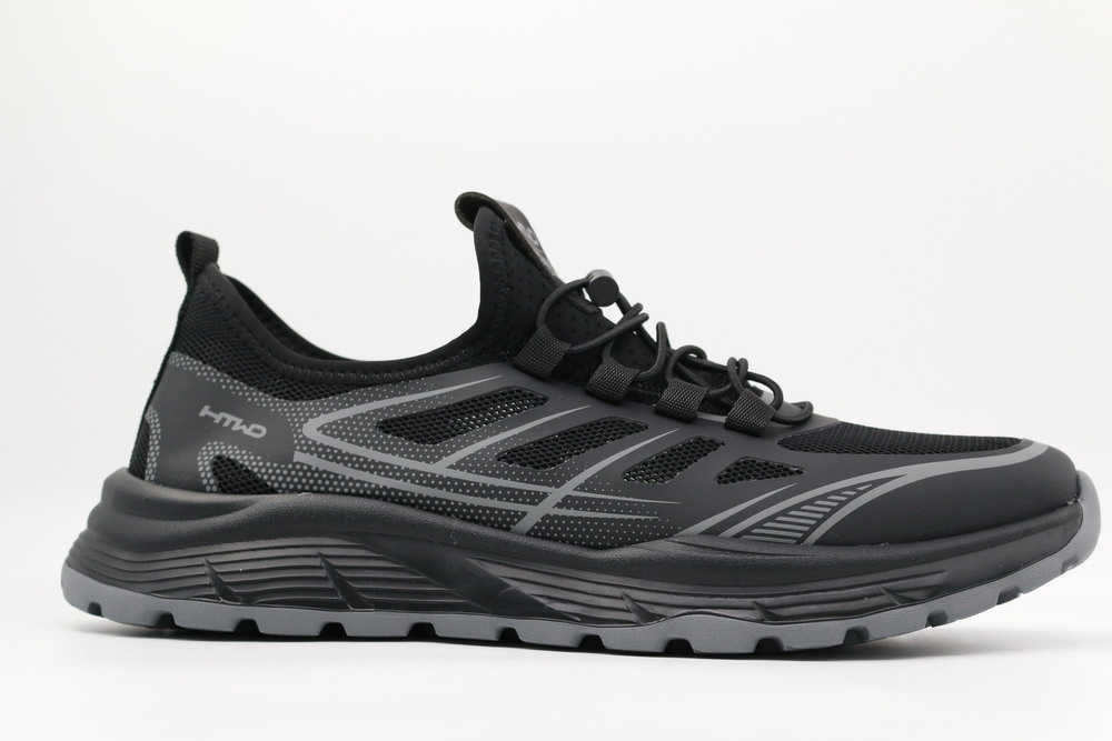 74952-1 Чёр 38-1,39-1,40-1,41-1,42-1 Kapika П/ботинки Актив.отдых Кроссовки Текстиль, Текстиль, ЭВА Лето Муж