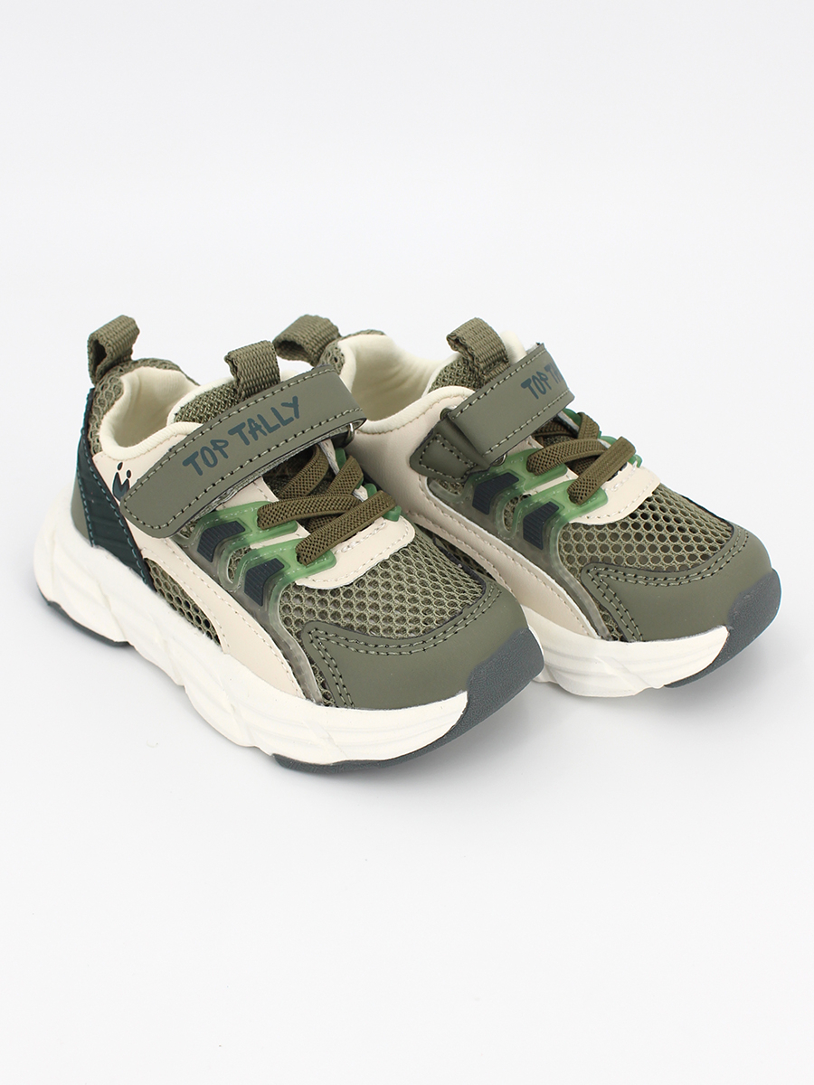 QXL-26-038 Зел 22-2,23-2,24-2,25-2,26-2 Top Tally П/ботинки Актив.отдых Кроссовки Иск.мат, Текстиль, ЭВА+ТПР В/О Муж