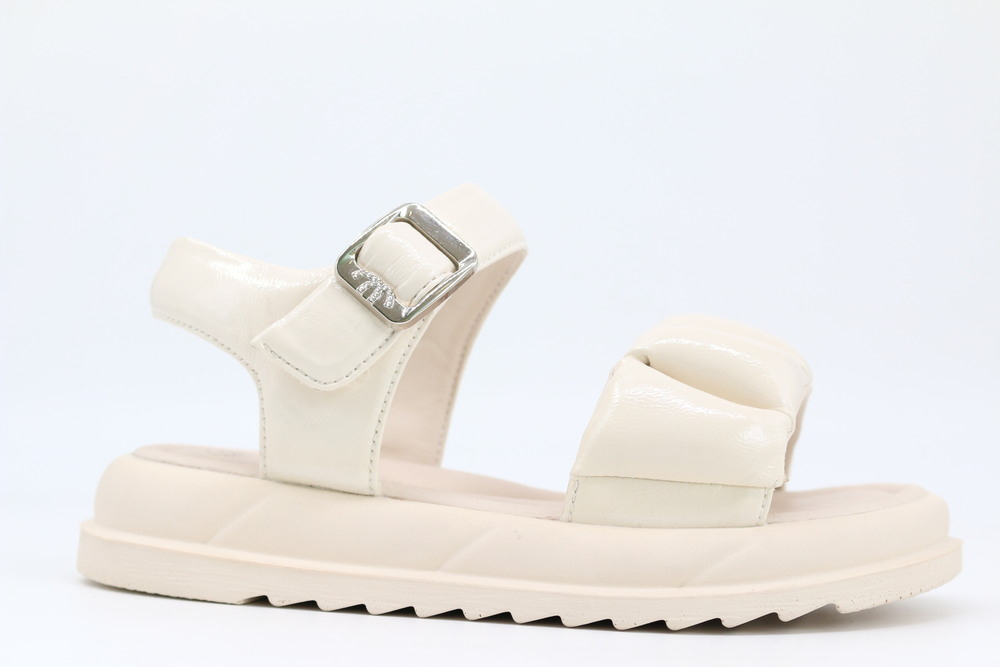 33923п-2 Беж 33-1,34-1,35-1,36-1,37-1 Kapika Туфли Повсед Сандалии Иск.мат, Кожподклад, ПУ (полиуретан) Лето жен