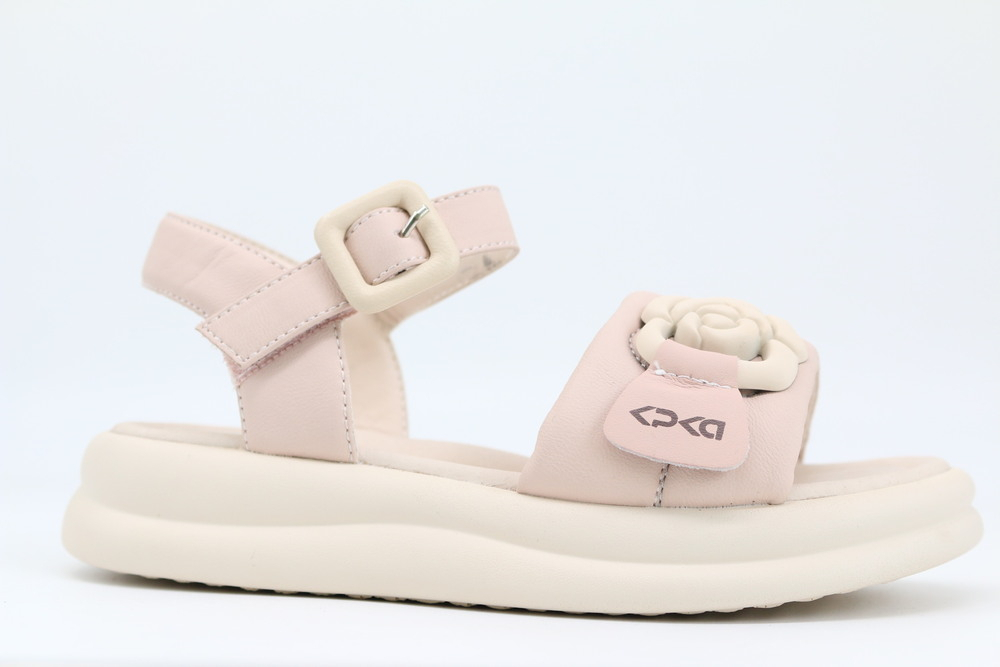 33924п-1 Роз 31-1,32-1,33-1,34-1,35-1 Kapika Туфли Повсед Сандалии Иск.мат, Кожподклад, ПУ (полиуретан) Лето жен