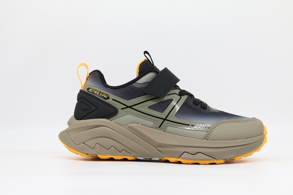 731266с-2 хаки 34-1,35-1,36-1,37-1,38-1 Kapika П/ботинки Актив.отдых Кроссовки Softshell, Текстиль, ЭВА В/О Муж