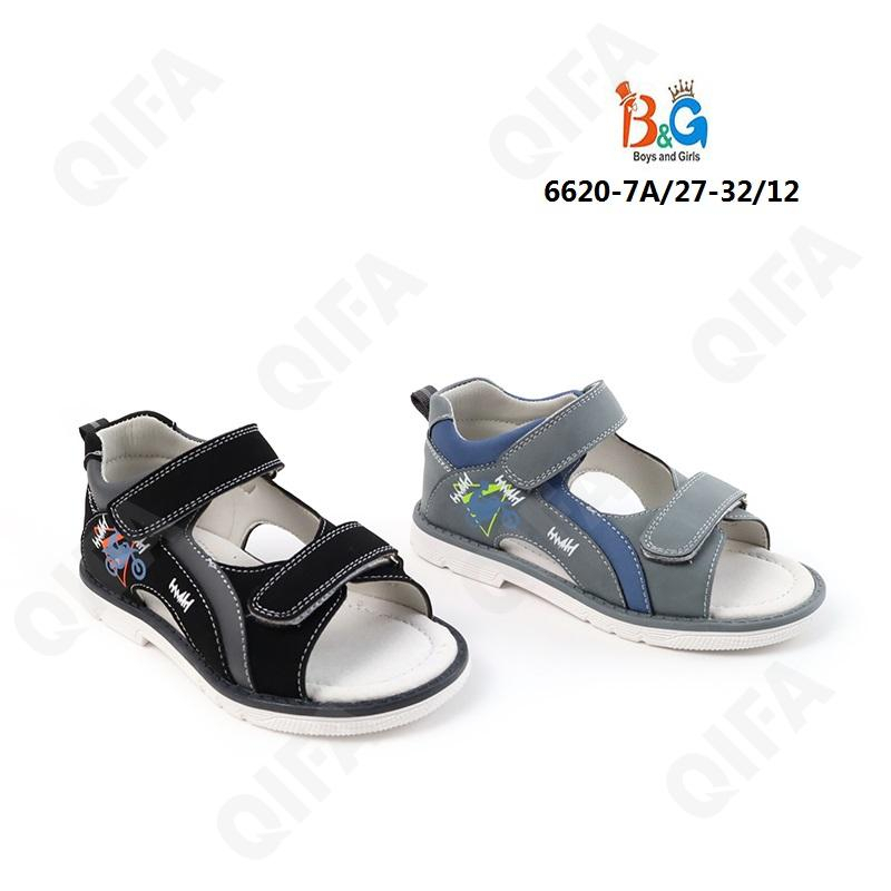 RC51_6620-7A Микс 27-2,28-2,29-2,30-2,31-2,32-2 Boys and Girls Туфли Повсед Сандалеты Иск.мат, Иск.кожа, ТПР (TPR-Термопластичная резина) Лето Муж