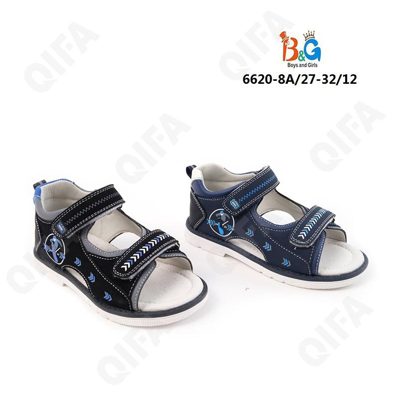 RC51_6620-8A Микс 27-2,28-2,29-2,30-2,31-2,32-2 Boys and Girls Туфли Повсед Сандалеты Иск.мат, Иск.кожа, ТПР (TPR-Термопластичная резина) Лето Муж