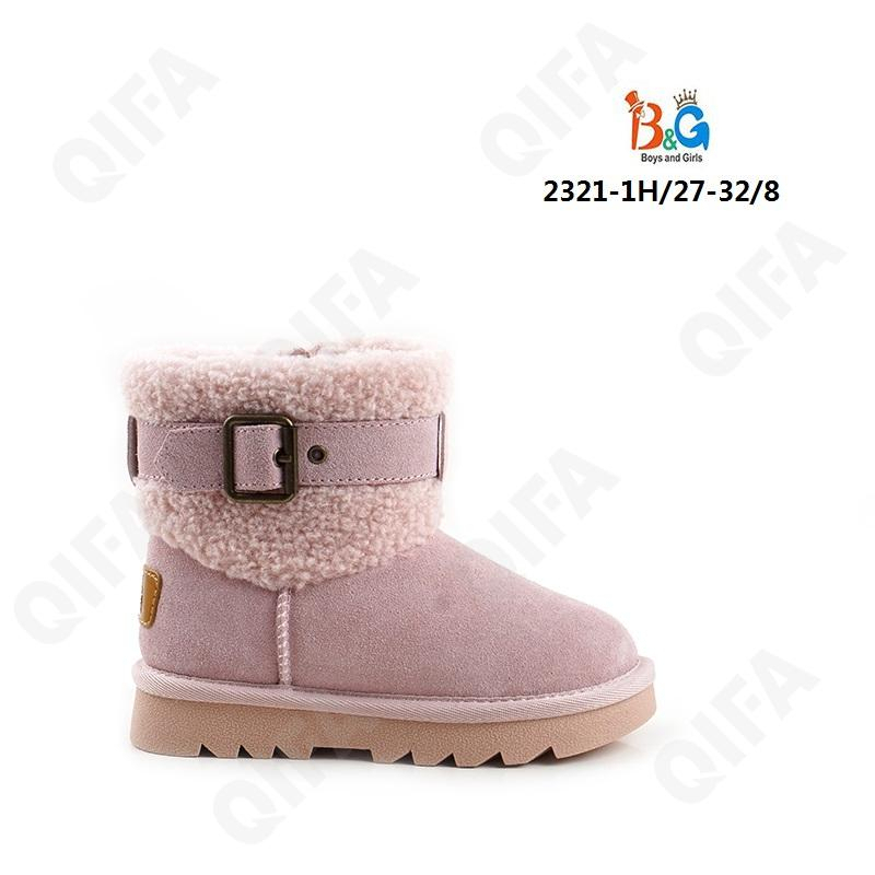 RC51_2321-1 Кор 27-1,28-1,29-2,30-2,31-1,32-1 Boys and Girls П/сапоги Повсед Угги Иск.мат, Иск.шерсть, ТПР (TPR-Термопластичная резина) Зима жен