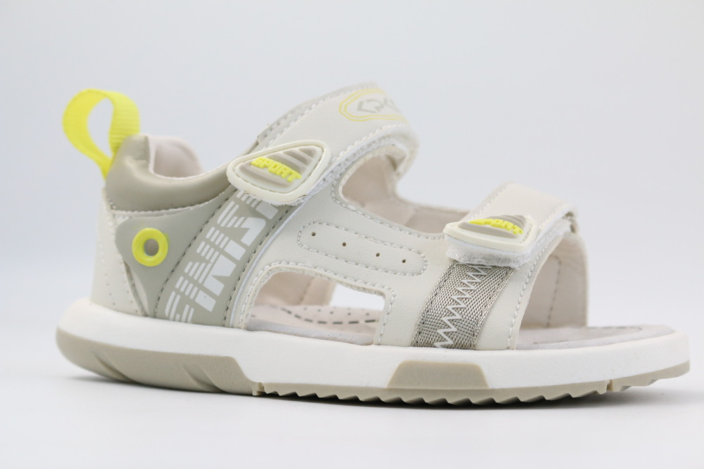 31930п-2 Светло-бежевый 21-1,22-1,23-1,24-1,25-1 Kapika Туфли Актив.отдых Сандалеты Иск.мат, Кожподклад, ТЭП (термоэластопласт) Лето Муж