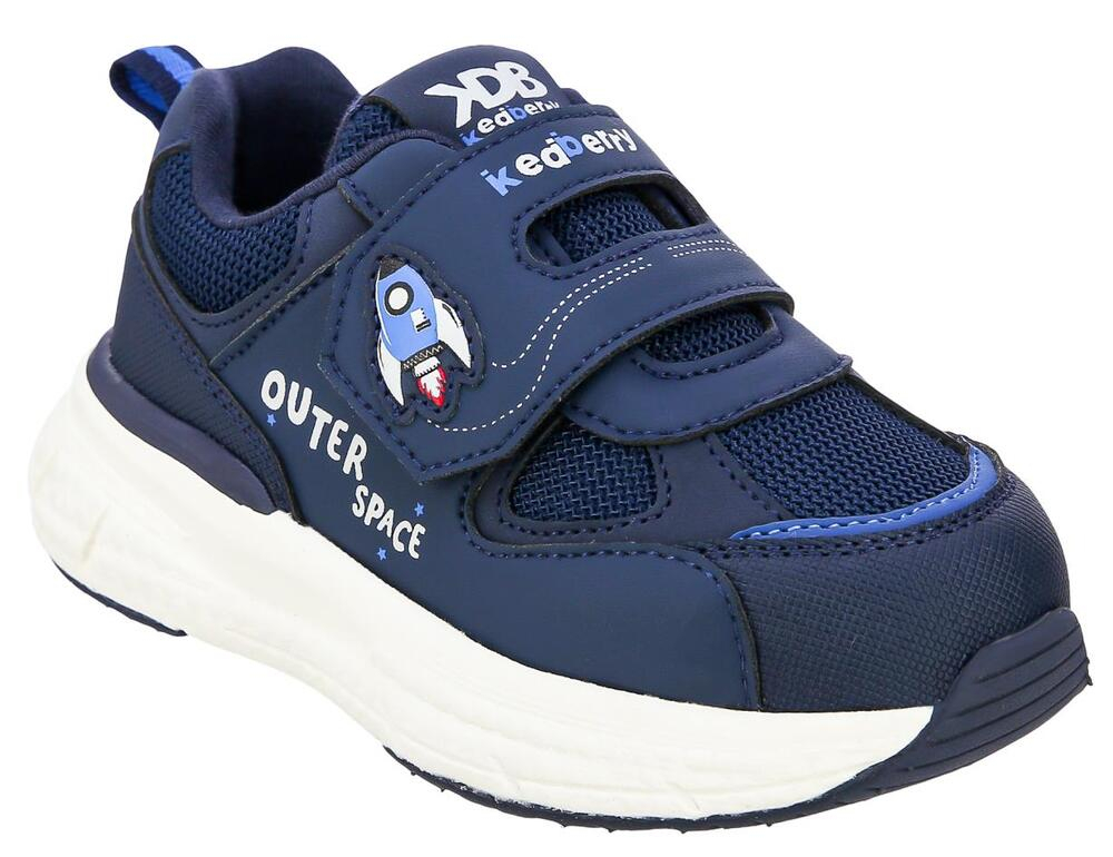 LIQ_1237-02_navy 23-2,24-2,25-2,26-2 Kedberry П/ботинки Актив.отдых Кроссовки Иск.мат, Текстиль, ЭВА/ТЭП В/О Муж