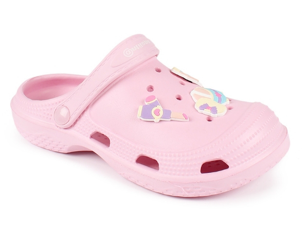 P4040063K Pink Роз 30-2,31-2,32-2,33-2,34-2,35-2 Antilopa Туфли Пляж Кроксы ЭВА, Без подклада Лето жен