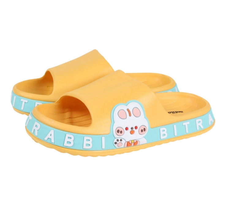 QL3365K Lemon Жёл 30-2,31-2,32-2,33-2,34-2,35-2 Antilopa Туфли Пляж Шлепанцы/Пантолеты ЭВА, Без подклада Лето жен