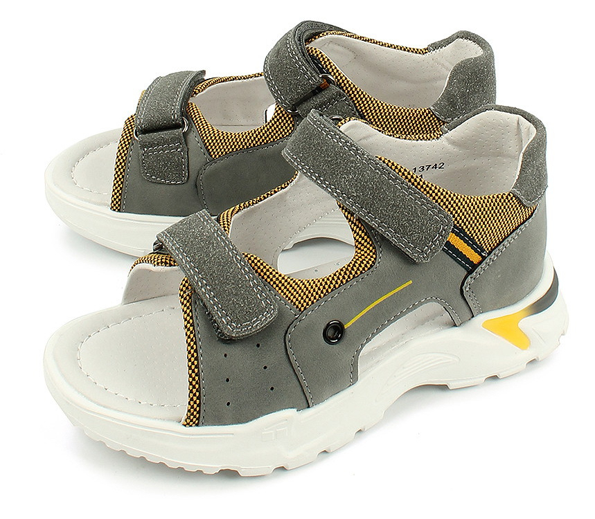 AL 13742 Сер 26-1,27-1,28-1,29-1,30-1,31-1 Antilopa Туфли Повсед Сандалеты Иск.мат, Кожподклад, полим.мат Лето Муж