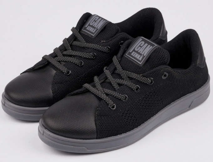 AIZ_4030-70_black 38-2,39-2,40-2 Kenka П/ботинки Школа Дерби Текстиль, Текстиль, ПУ Лето Муж