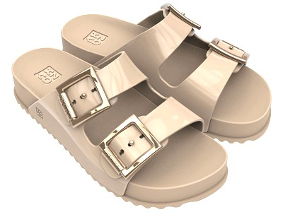 18063-BA306 Беж 35/36-1,37-2,38-3,39-3,40-2,41/42-1 Zaxy Туфли Пляж Шлепанцы/Пантолеты ПВХ, Без подклада, ПВХ Лето жен