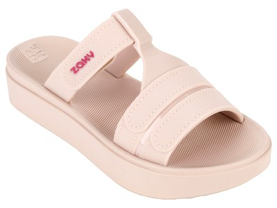 18852-AU416 Бледно-розовый 35/36-1,37-1,38-2,39-3,40-3,41/42-2 Zaxy Туфли Пляж Шлепанцы/Пантолеты ПВХ, Без подклада, ПВХ Лето жен