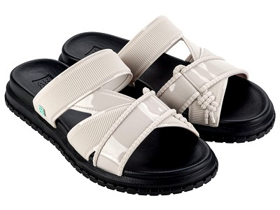 18854-AU438 Бел 35/36-1,37-1,38-2,39-3,40-3,41/42-2 Zaxy Туфли Пляж Шлепанцы/Пантолеты ПВХ, Без подклада, ПВХ Лето жен