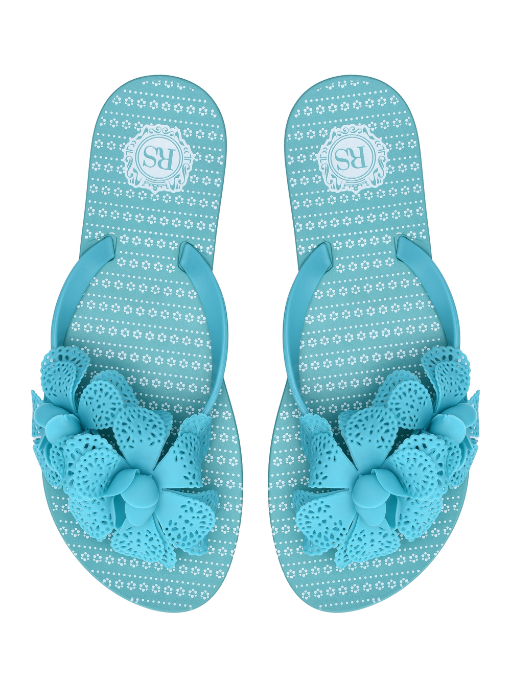 24230-163-3 Бирюза 36-1,37-1,38-2,39-3,40-3,41-2 Ridlstep Туфли Пляж Вьетнамки ПВХ, Без подклада, ПВХ Лето жен