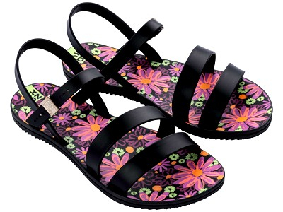 82898-BC106 Чёр 35/36-1,37-1,38-2,39-3,40-3,41/42-2 Zaxy Туфли Повсед Сандалии ПВХ, Без подклада, ПВХ Лето жен