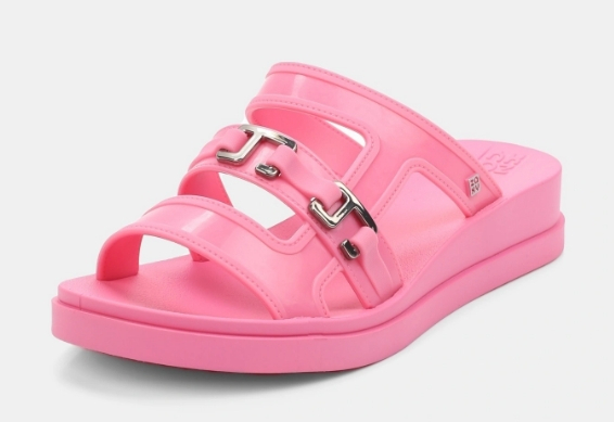 18828-AT588 Темно-розовый 35/36-1,37-1,38-2,39-3,40-3,41/42-2 Zaxy Туфли Пляж Шлепанцы/Пантолеты ПВХ, Без подклада, ПВХ Лето жен