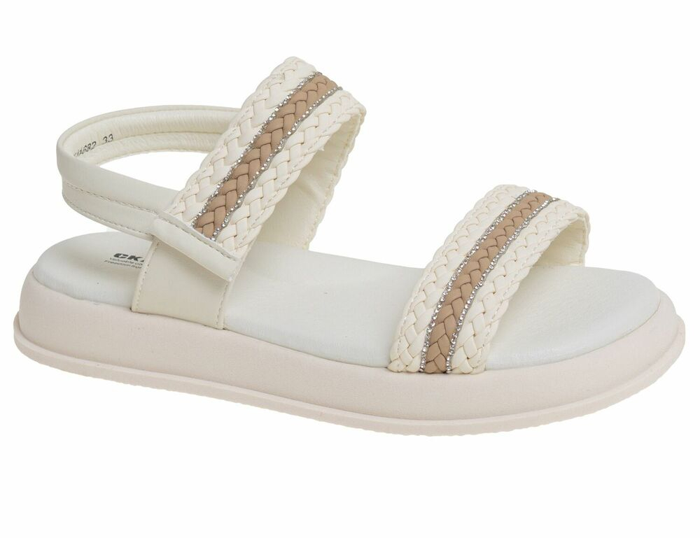 R037311682B Беж 33-1,34-2,35-2,36-2,37-1 Сказка Туфли Повсед Сандалии Иск.мат, Иск.кожа Лето жен