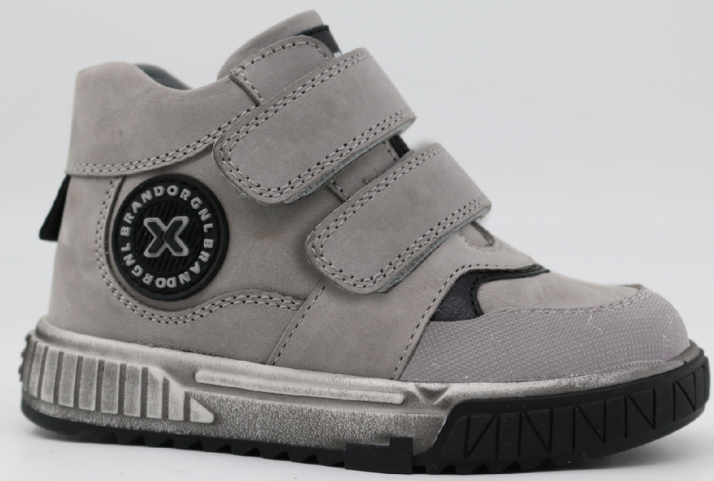 51591ут-1 Сер 23-1,24-1,25-1,26-1,27-1 Kapika Ботинки Повсед Оксфорд Нат.кожа, Байка/Флис, ТЭП (термоэластопласт) В/О Муж