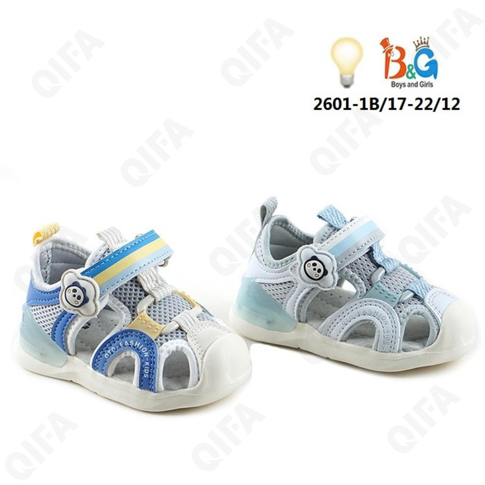RC51_W2601-1B Микс 17-2,18-2,19-2,20-2,21-2,22-2 Boys and Girls П/ботинки Повсед Сандалеты Иск.мат, Текстиль, ЭВА (EVA-Этиленвинилацетат) Лето Муж