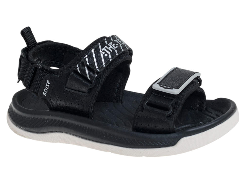 R508891707BK Чёр 32-1,33-1,34-2,35-1,36-1,37-2 Сказка Туфли Актив.отдых Сандалии Иск.мат, Кожподклад Лето Муж