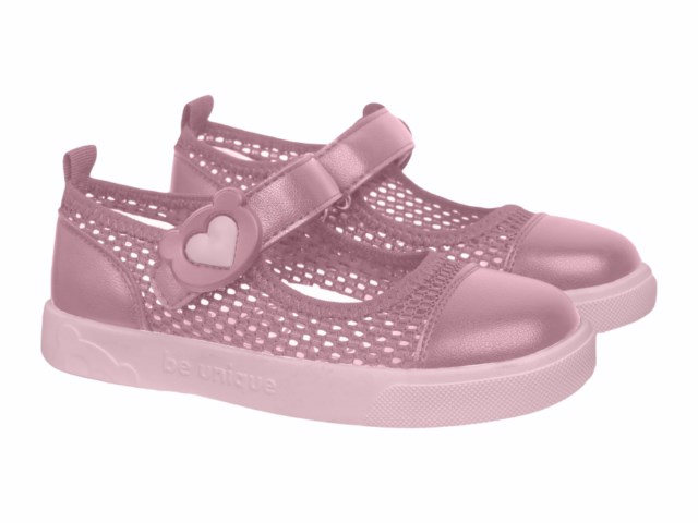 31-0300E Роз 29-2,30-2,31-2,32-2,33-2,34-2 Indigo kids Туфли Повсед Mary Jane Иск.мат, Кожподклад, ТЭП Лето жен