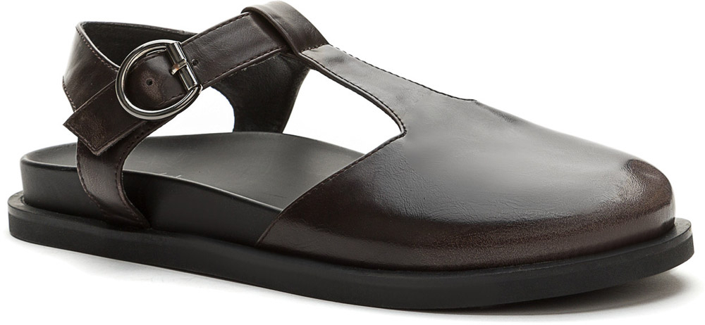 957065/16-02 Кор 36-1,37-1,38-2,39-2,40-1,41-1 Keddo Туфли Повсед T-STRAP Иск.мат, Иск.кожа, Резина Лето жен