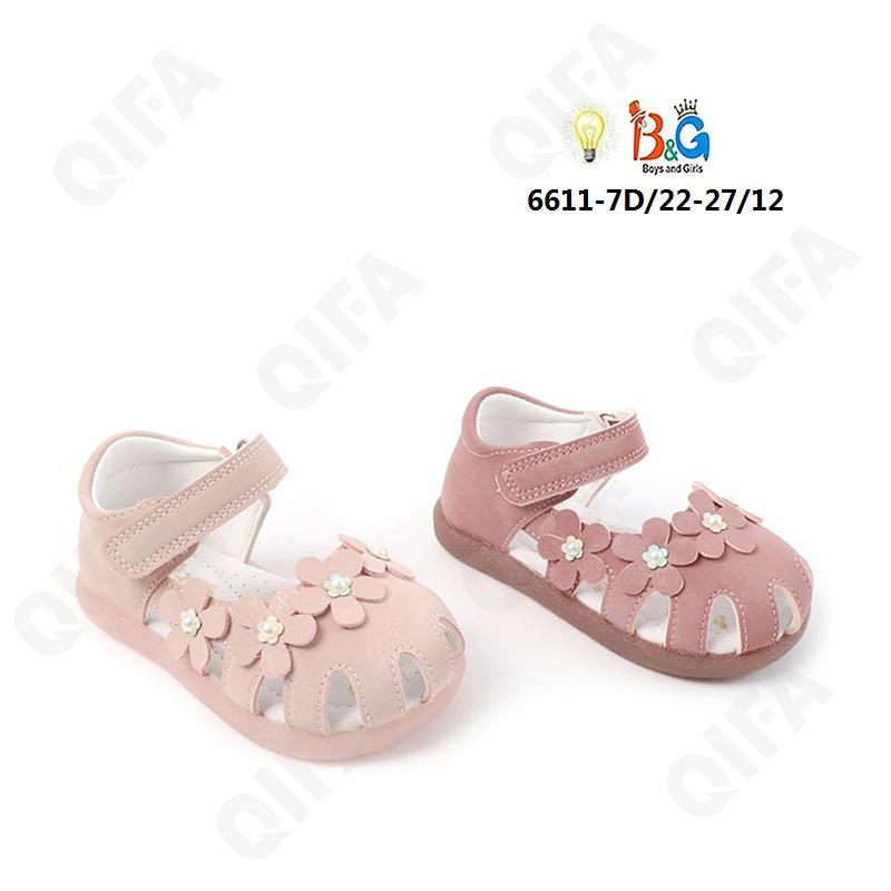 RC51_6611-7D Микс 22-2,23-2,24-2,25-2,26-2,27-2 Boys and Girls П/ботинки Повсед Сандалеты Иск.мат, Иск.кожа, ТПР (TPR-Термопластичная резина) Лето жен