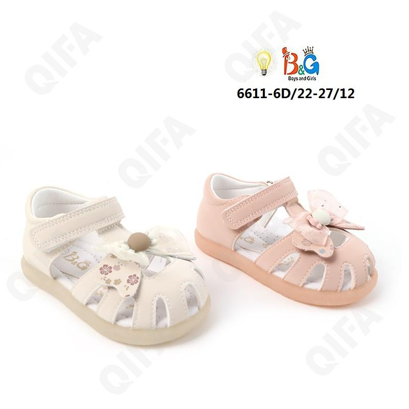 RC51_6611-6D Микс 22-2,23-2,24-2,25-2,26-2,27-2 Boys and Girls П/ботинки Повсед Сандалеты Иск.мат, Иск.кожа, ТПР (TPR-Термопластичная резина) Лето жен