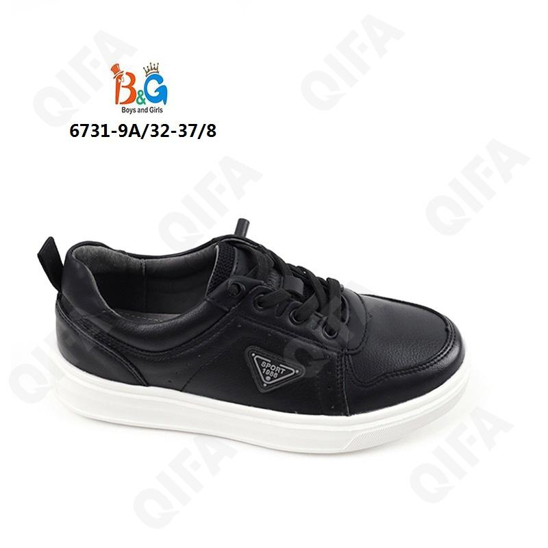 RC51_6731-9 Кор 32-1,33-1,34-2,35-2,36-1,37-1 Boys and Girls П/ботинки Школа Оксфорд Иск.мат, Иск.кожа, ЭВА (EVA-Этиленвинилацетат) В/О Муж
