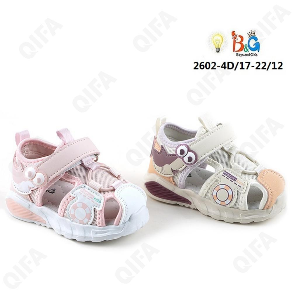 RC51_W2602-4D Микс 17-2,18-2,19-2,20-2,21-2,22-2 Boys and Girls П/ботинки Повсед Сандалеты Иск.мат, Текстиль, ЭВА (EVA-Этиленвинилацетат) Лето жен