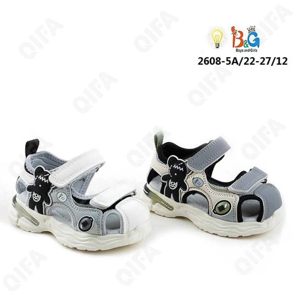 RC51_W2608-5A Микс 22-2,23-2,24-2,25-2,26-2,27-2 Boys and Girls П/ботинки Повсед Сандалеты Иск.мат, Текстиль, ЭВА (EVA-Этиленвинилацетат) Лето Муж
