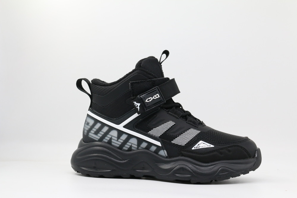 731203у-1 Чёр 31-1,32-1,33-1,34-1,35-1 Kapika Ботинки Актив.отдых Кроссовки Иск.мат, Байка/Флис, ЭВА/ТЭП В/О Муж