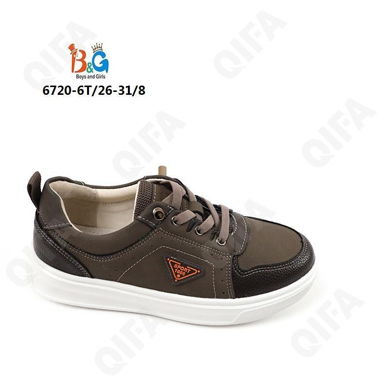 RC51_6720-6T Кор 26-1,27-1,28-2,29-2,30-1,31-1 Boys and Girls П/ботинки Школа Оксфорд Иск.мат, Иск.кожа, ЭВА (EVA-Этиленвинилацетат) В/О Муж