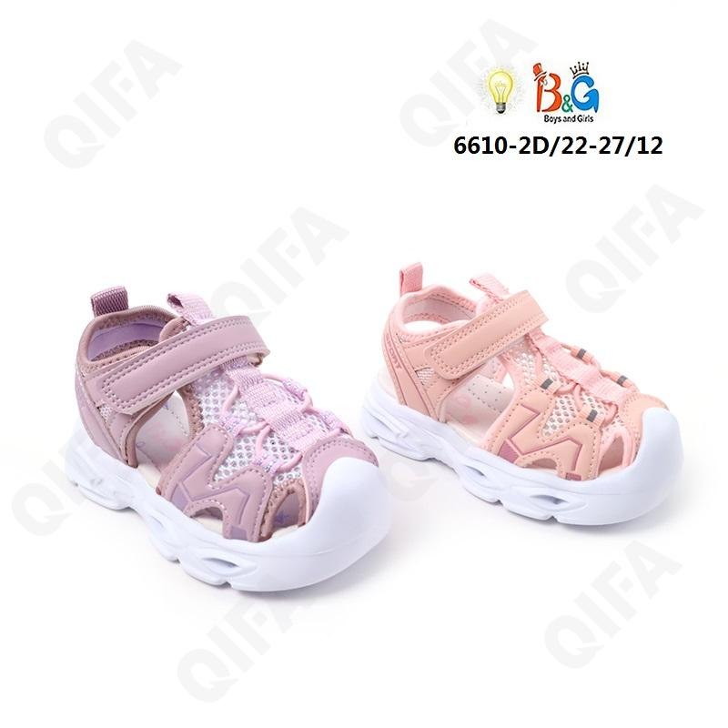 RC51_6610-2D Микс 22-2,23-2,24-2,25-2,26-2,27-2 Boys and Girls Туфли Актив.отдых Сандалеты Иск.мат, Текстиль, ЭВА (EVA-Этиленвинилацетат) Лето жен