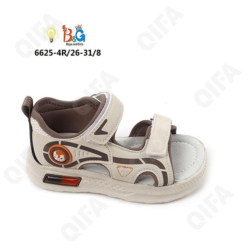 RC51_6625-4R хаки 26-1,27-1,28-2,29-2,30-1,31-1 Boys and Girls Туфли Повсед Сандалеты Иск.мат, Текстиль, ЭВА (EVA-Этиленвинилацетат) Лето Муж
