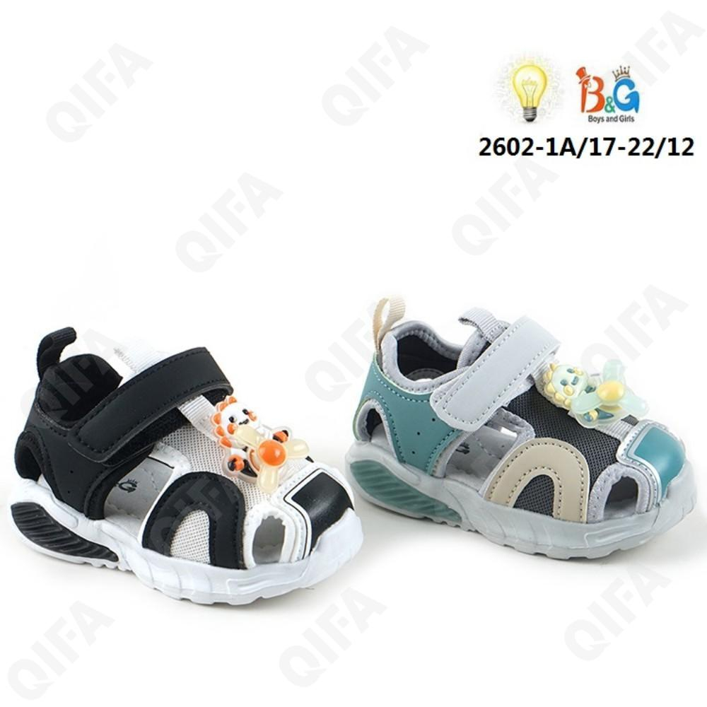 RC51_W2602-1A Микс 17-2,18-2,19-2,20-2,21-2,22-2 Boys and Girls П/ботинки Повсед Сандалеты Иск.мат, Текстиль, ЭВА (EVA-Этиленвинилацетат) Лето Муж