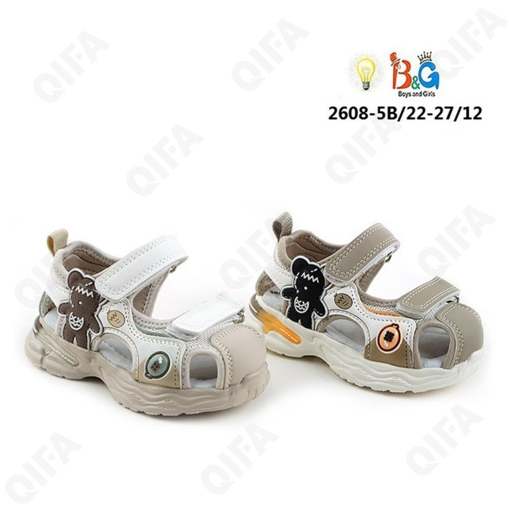 RC51_W2608-5B Микс 22-2,23-2,24-2,25-2,26-2,27-2 Boys and Girls П/ботинки Повсед Сандалеты Иск.мат, Текстиль, ЭВА (EVA-Этиленвинилацетат) Лето Муж