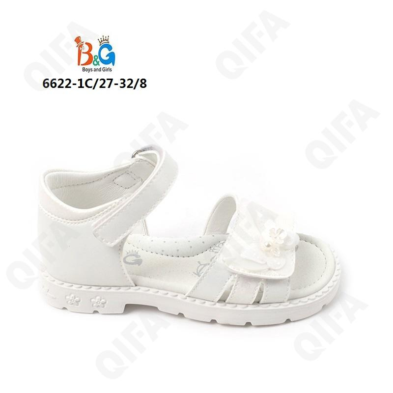 RC51_6622-1C Бел 27-1,28-1,29-2,30-2,31-1,32-1 Boys and Girls Туфли Повсед Сандалеты Иск.мат, Иск.кожа, ЭВА (EVA-Этиленвинилацетат) Лето жен