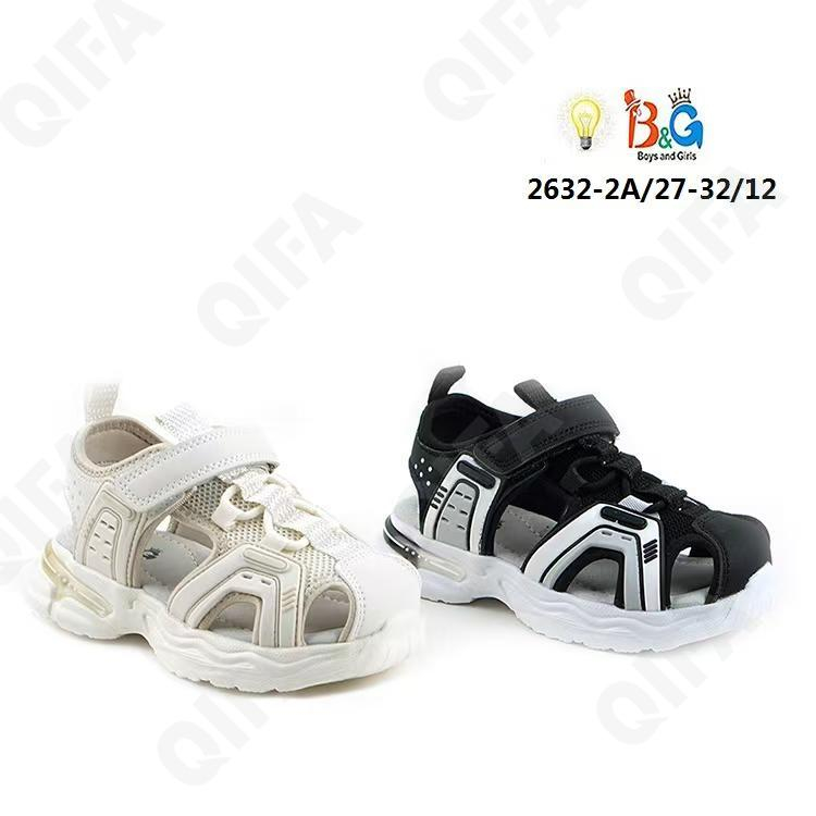 RC51_W2632-2A Микс 27-2,28-2,29-2,30-2,31-2,32-2 Boys and Girls Туфли Актив.отдых Сандалеты Иск.мат, Текстиль, ЭВА (EVA-Этиленвинилацетат) Лето Муж