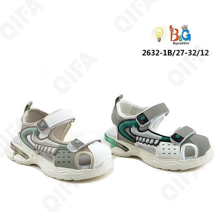 RC51_W2632-1B Микс 27-2,28-2,29-2,30-2,31-2,32-2 Boys and Girls Туфли Актив.отдых Сандалеты Иск.мат, Текстиль, ЭВА (EVA-Этиленвинилацетат) Лето Муж