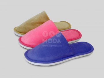 артикул 81 35-1,36-2,37-2,38-2,39-2,40-1 Tap Moda Туфли Дом Тапочки Текстиль, Текстиль Лето жен