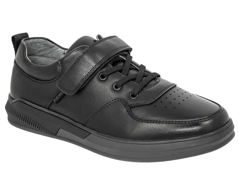 DJH_252-50_black 37-1,38-2,39-2,40-2,41-1 Kedberry П/ботинки Школа Оксфорд Иск.мат, Кожподклад, ТЭП В/О Муж