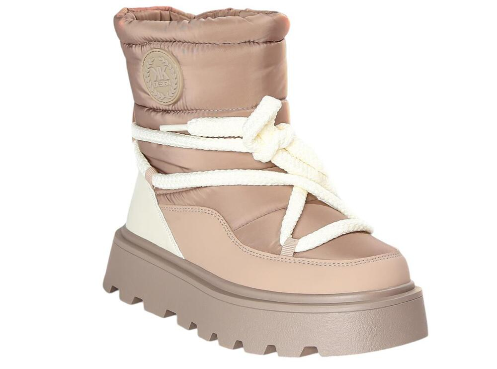 ANR_2404-2_light_brown 32-1,33-1,34-1,35-1,36-1,37-1 Kenka П/сапоги Повсед Дутики Иск.мат, Нат.шерсть, ТЭП Зима жен