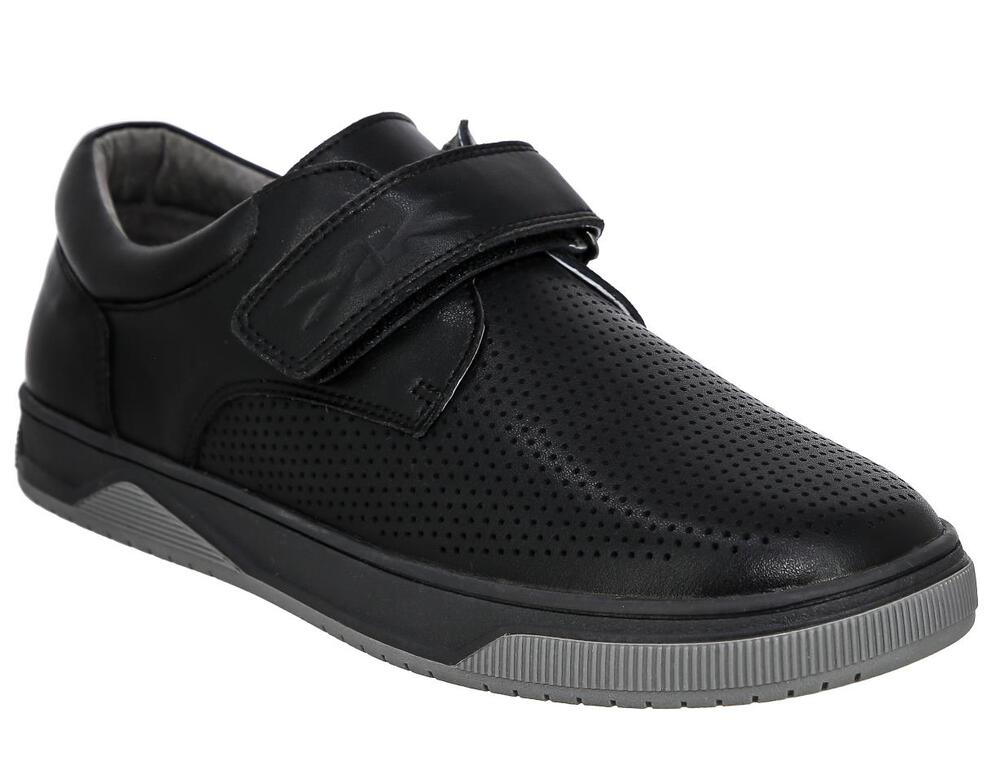 RZA_29127-01_black 36-2,37-2,38-2,39-2 Kedberry П/ботинки Школа Дерби Нат.кожа, Кожподклад, ТЭП Лето Муж