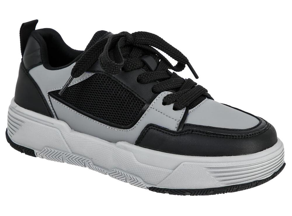 GJZ_28-59_black-grey 37-2,38-2,39-2,40-2 Kenka П/ботинки Актив.отдых Кроссовки Иск.мат, Текстиль, ЭВА/ТЭП В/О Муж
