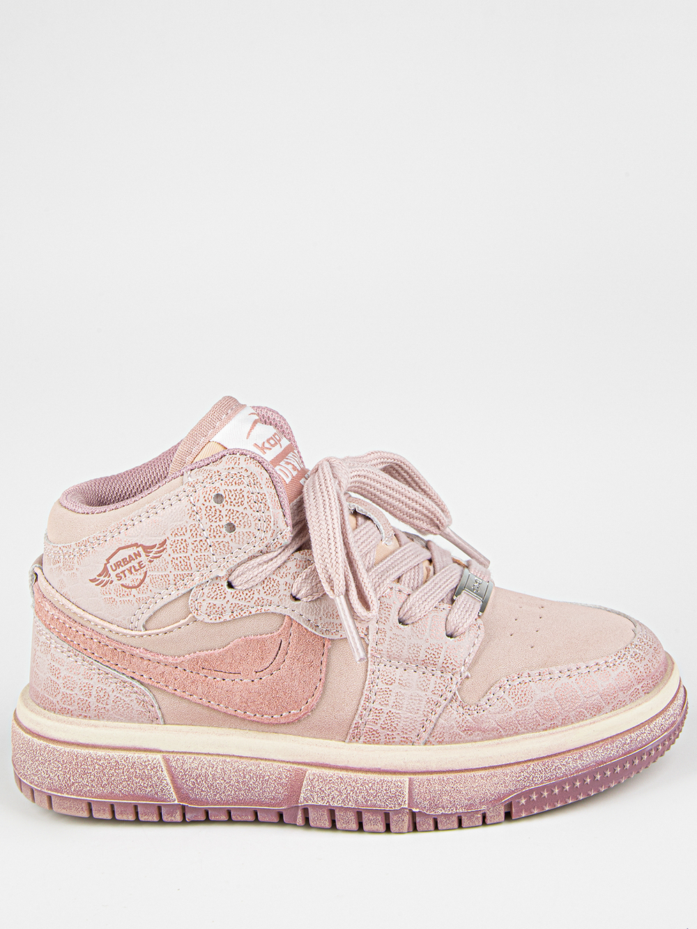 721212-1 Роз 26-1,27-1,28-1,29-1,30-1 Kapika Ботинки Повсед Оксфорд Иск.мат, Текстиль, Резина В/О жен