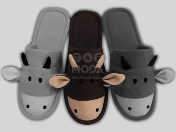 артикул 205 40-2,41-2,42-2,43-2,44-1,45-1 Tap Moda Туфли Дом Тапочки Текстиль, Текстиль Лето Муж